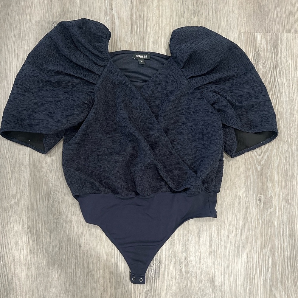 Express Dark Blue Bodysuit